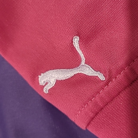 PUMA kids sweater/jacket. 2T. Purple pink and silver - Picture 2 of 5